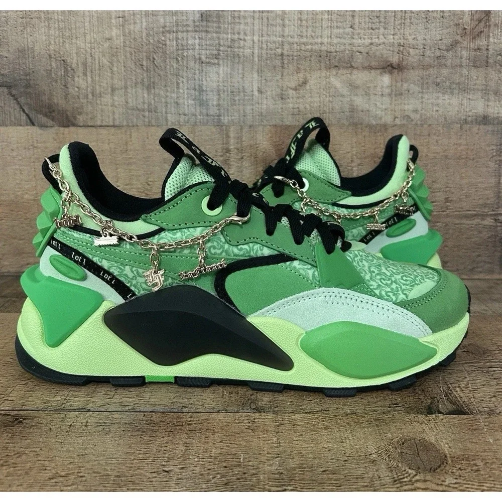 Men's Size 10 PUMA x LAMELO BALL LaFrancé RS-XL Sneakers Green‎ 395032-01 NEW